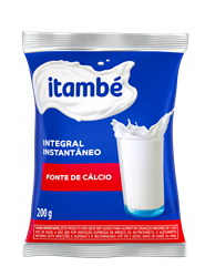 Leite em Pó Integral Instantâneo Sachê 200g