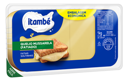 Queijo Mussarela Fatiado 1kg