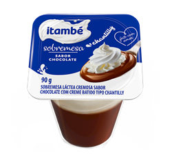 SOBREMESA CREMOSA CHOCOLATE COM CHANTILLY